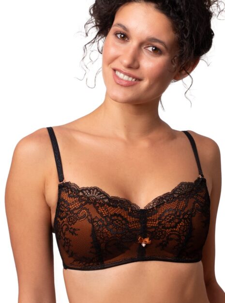 ProductWireless Lace Bralette Top Bra DB-9278