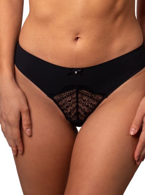 ProductMicrofiber And Lace Bikini Briefs DM-6295