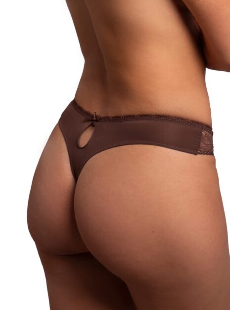 Produkt: Koronkowe Stringi Z Mikrofibrą DM-6190