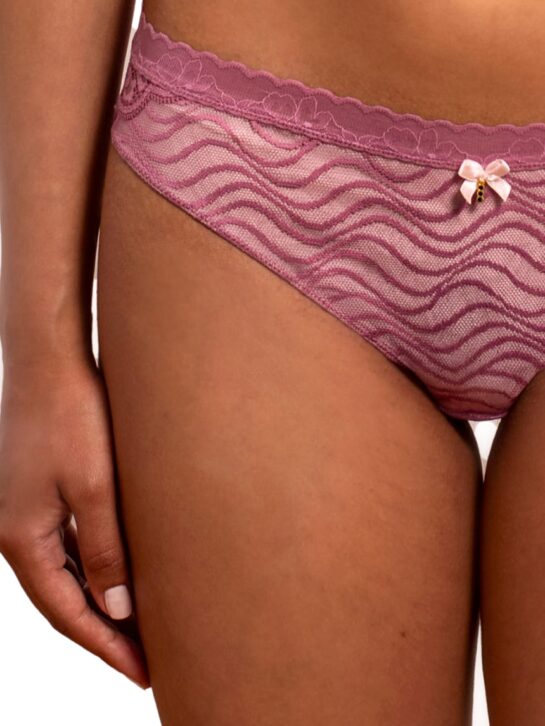 Produkt: Koronkowe Majtki Bikini Z Siateczką DM-6333