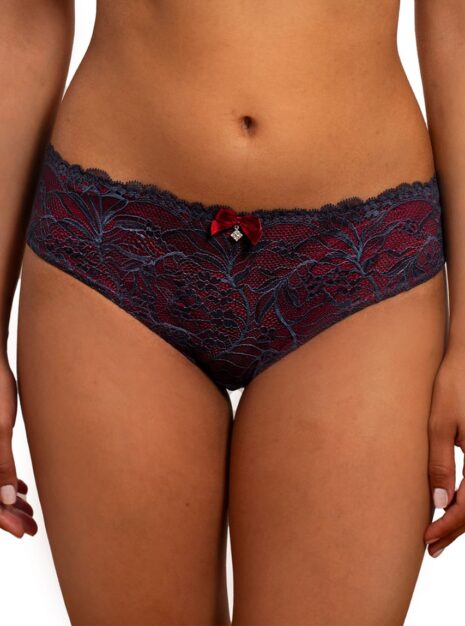 Produkt: Koronkowe Bikini Z Kontrastową Siateczką DM-6329