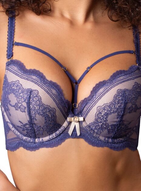 Produkt: Biustonosz Push Up Z Ozdobnymi Paseczkami My Body DB-9336