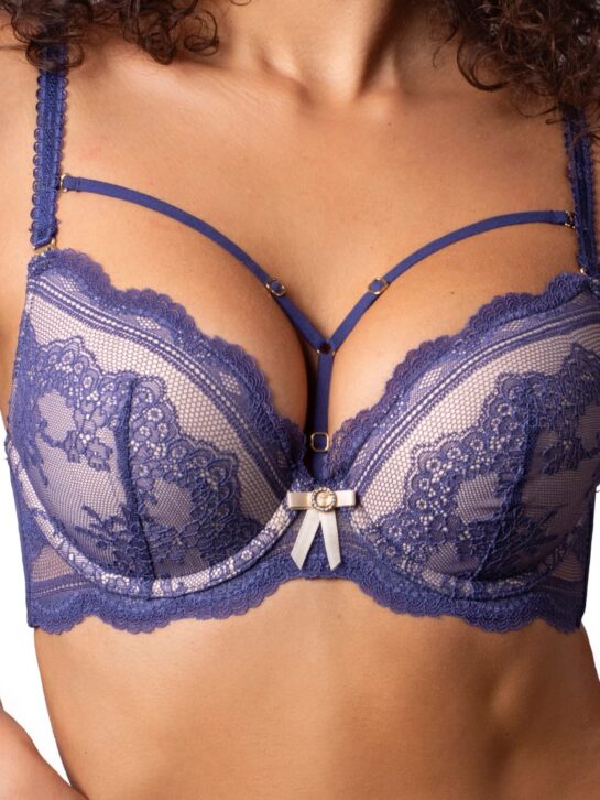 Produkt: Biustonosz Push Up Z Ozdobnymi Paseczkami My Body DB-9336