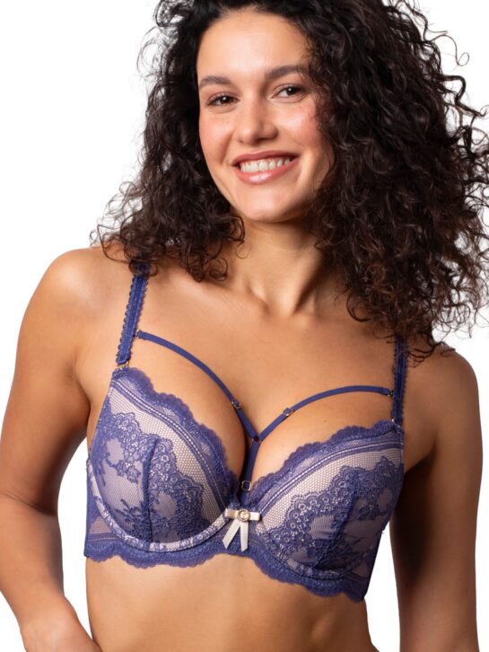 Produkt: Biustonosz Push Up Z Ozdobnymi Paseczkami My Body DB-9336