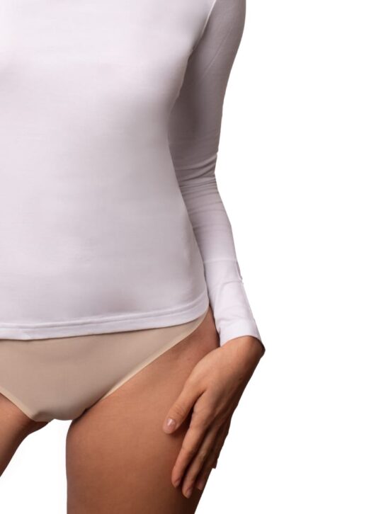 Produkt: Bawełniana Koszulka Damska Z Długim Rękawem DK-301