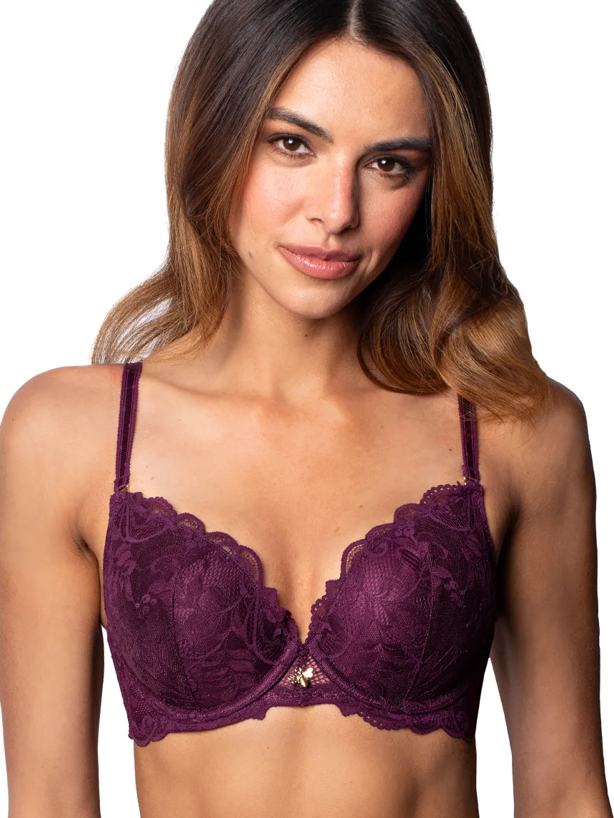 Produkt: Biustonosz Push Up Koronkowy My Body DB-9345