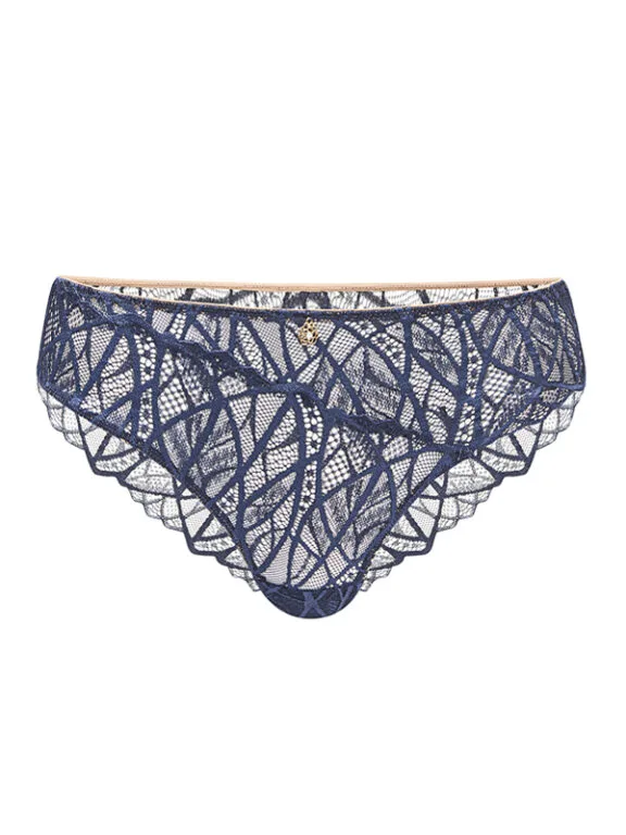 Produkt: Koronkowe Majtki Bikini Asymetryczny Front DM-6343