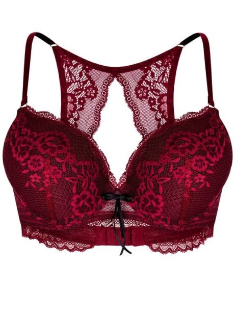 Produkt: Biustonosz Z Koronkowym Tyłem My Body Push Up DB-9248