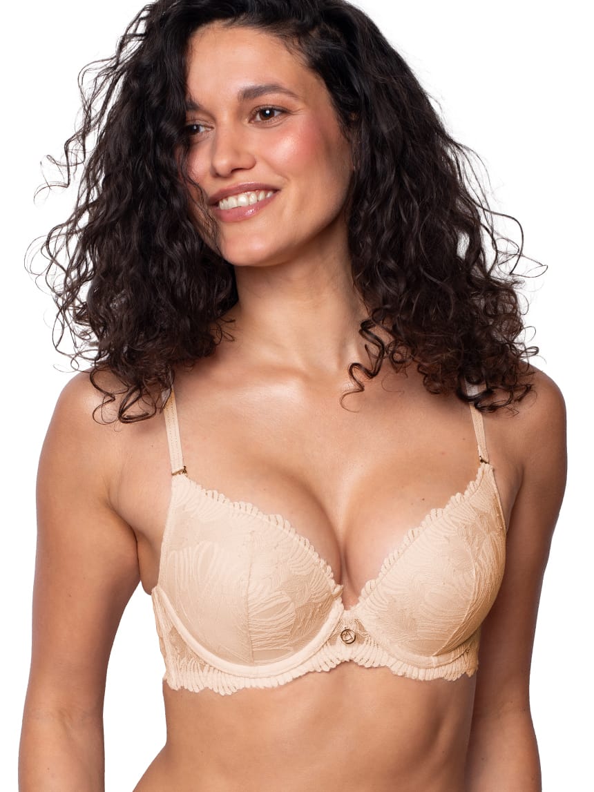 Produkt: Biustonosz Push Up Koronkowy My Body DB-9348
