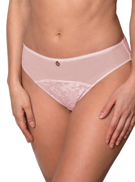 Produkt: Majtki Bikini Koronkowe Figi Z Siateczką DM-6349