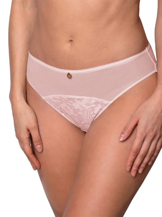 Produkt: Majtki Bikini Koronkowe Figi Z Siateczką DM-6349