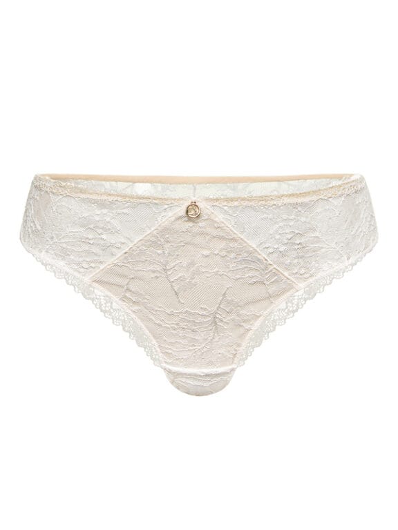 Produkt: Koronkowe figi bikini DM-6353 z siateczką i ozdobą agio