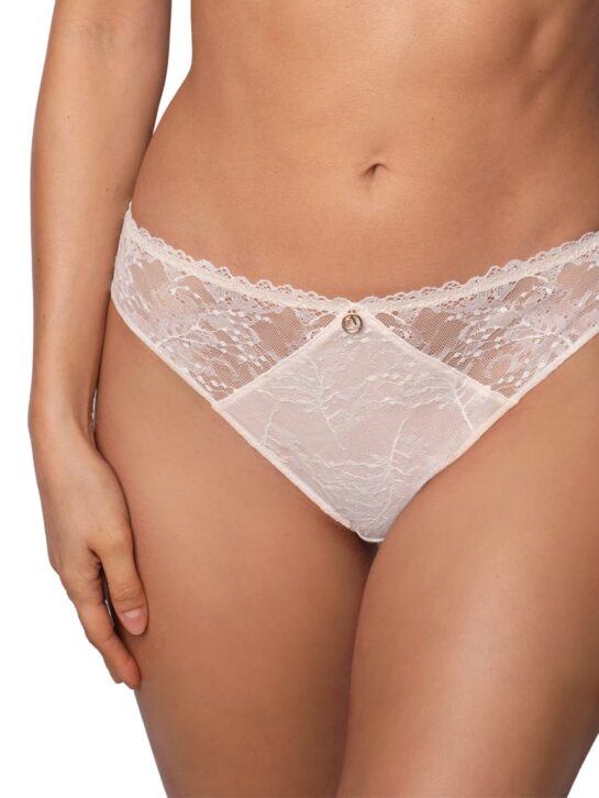 ProductKoronkowe figi bikini DM-6353 z siateczką i ozdobą agio